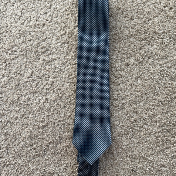 Hugo Boss Other - Hugo Boss Silk Tie Made in Italy – Blue Check Pattern